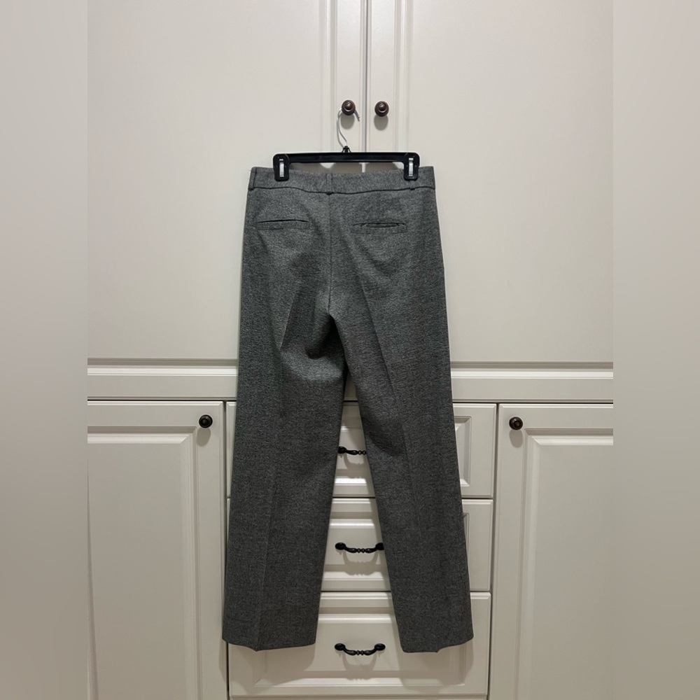 NWOT Banana Republic Wide Leg mid rise Gray Trousers size 4 - Picture 5 of 10